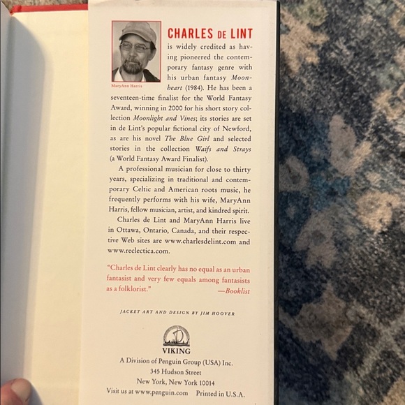 The Painted Boy Hardcover Book by Charles De Lint - Picture 4 of 7